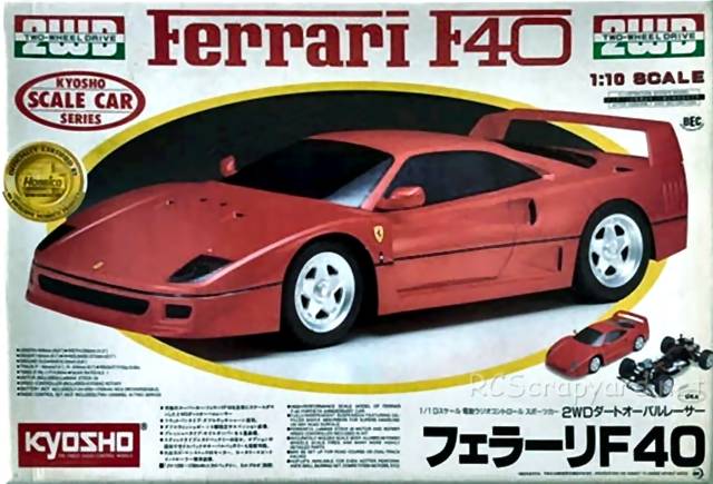 Kyosho Scale Car Series - Ferrari F40 (2WD) - 4261
