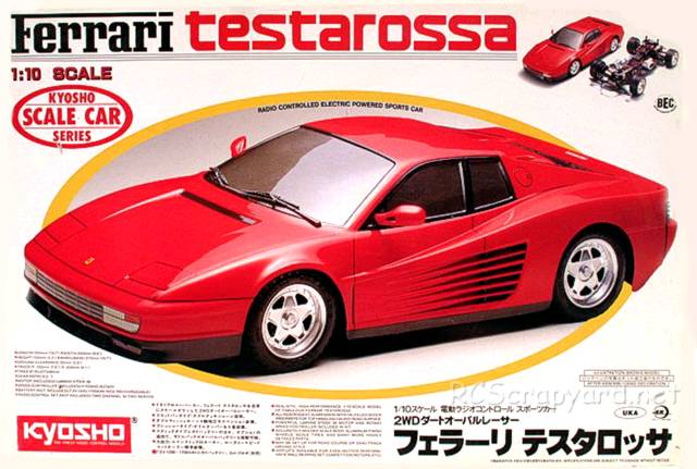 Kyosho Scale Car Series - Ferrari Testarossa - 4254