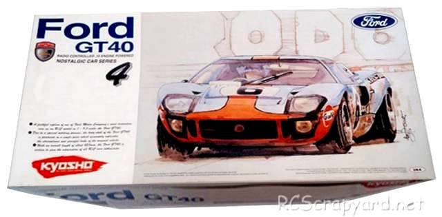 Kyosho Ford GT40 - Nostalgic Series - 31571
