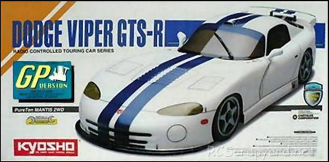Kyosho PureTen GP Mantis - Dodge Viper GTS-R - 31735