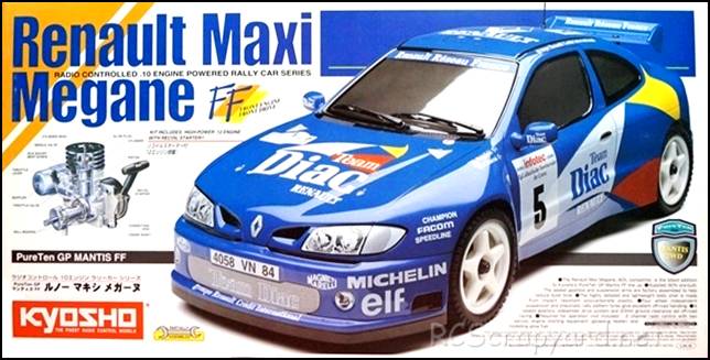Kyosho PureTen GP Mantis FF - Renault Maxi Megane - 31671