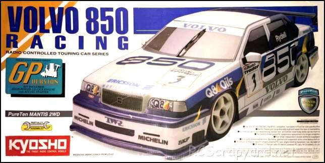 Kyosho PureTen GP Mantis - Volvo 850 BTCC - 31631