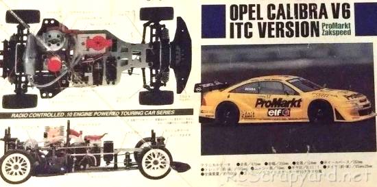 Kyosho Opel Calibra V6 ITC Version - 31612