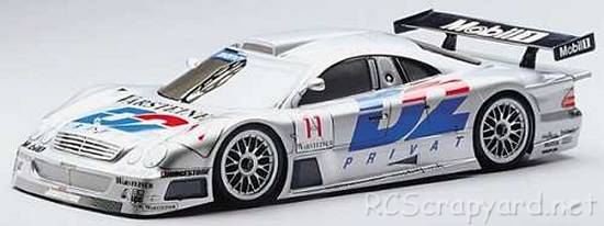 Kyosho PureTen GP Spider Mk.II - AMG Mercedes Benz CLK GTR - 4WD - 31714