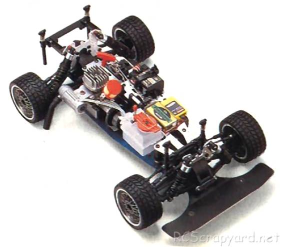 Kyosho Radio Controlled .10 Engine Powered 4WD Sports Car Series GP10 Chassis