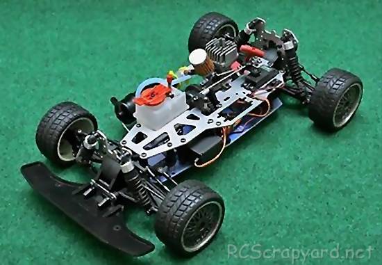 Kyosho Radio Controlled .10 Engine Powered 4WD Sports Car Series GP10 Chassis