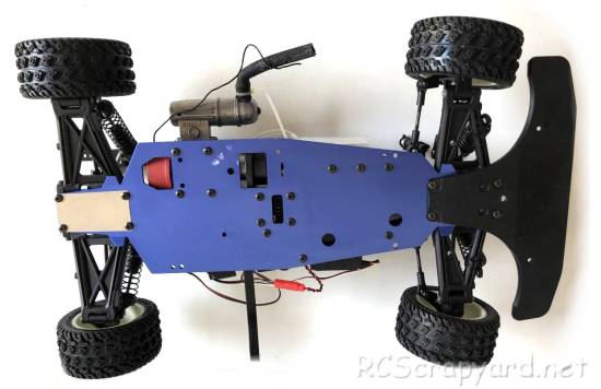 Kyosho Radio Controlled .10 Engine Powered 4WD Sports Car Series GP10 Chassis