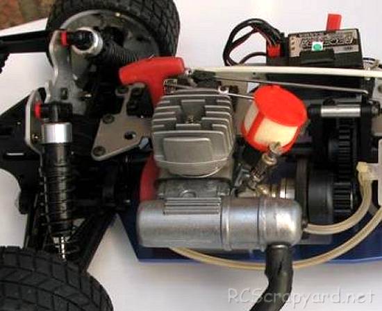 Kyosho Radio Controlled .10 Engine Powered 4WD Sports Car Series GP10 Chassis