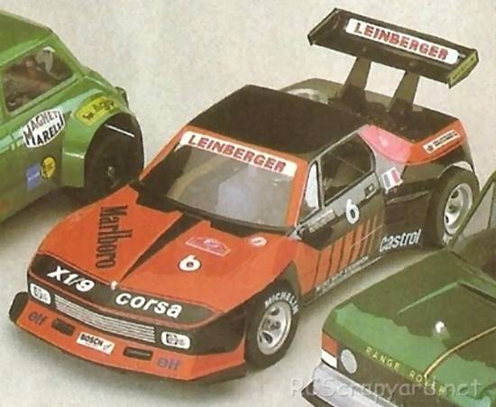 Kyosho - Graupner Minitz 06 - Fiat X1/9 - # 4956