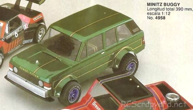 Kyosho / Graupner - Minitz 06 Buggy Range Rover