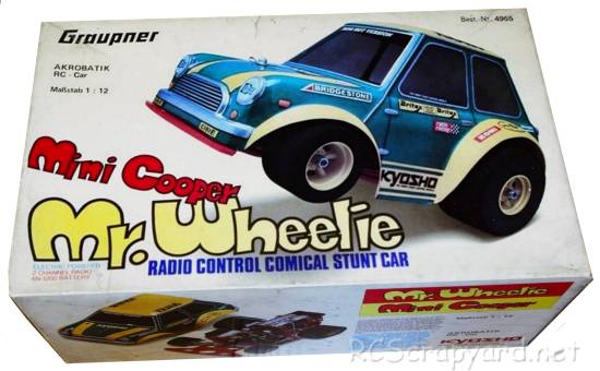 Kyosho - Graupner Mr Wheelie - Mini Cooper Stunt Car - 2453
