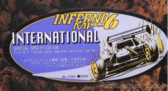 Kyosho Inferno MP-6 International