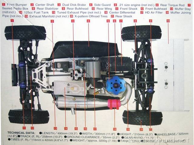 Kyosho Inferno MP5 Chassis