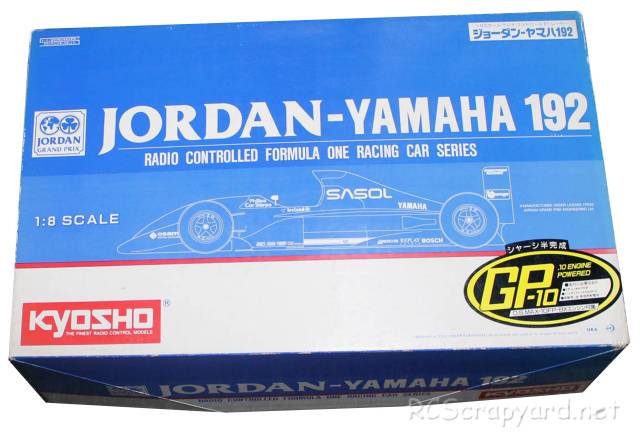 Kyosho Jordan Yamaha 192 GP-10 F1 Car - 3274G