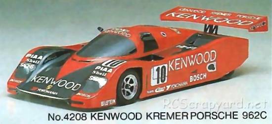 Kyosho Kenwood Kremer Porsche 952C - 4208