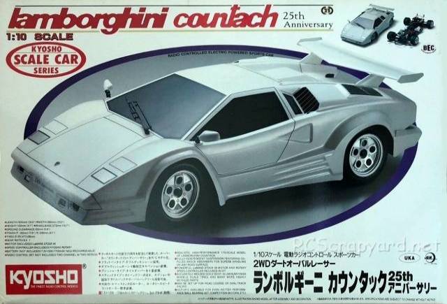 Kyosho Scale Car Series - Lamborghini Countach - 4259