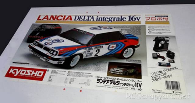 Kyosho Lancia Delta Integrale 16V - 3252