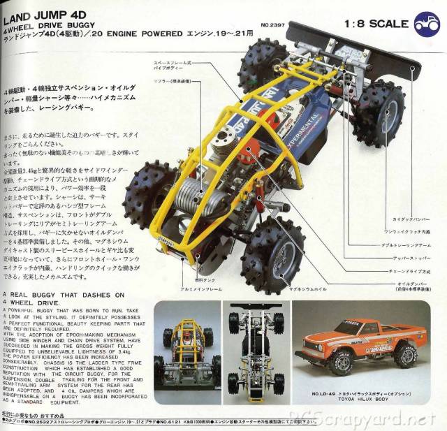 Kyosho Land Jump 4D - 2397 - 1982