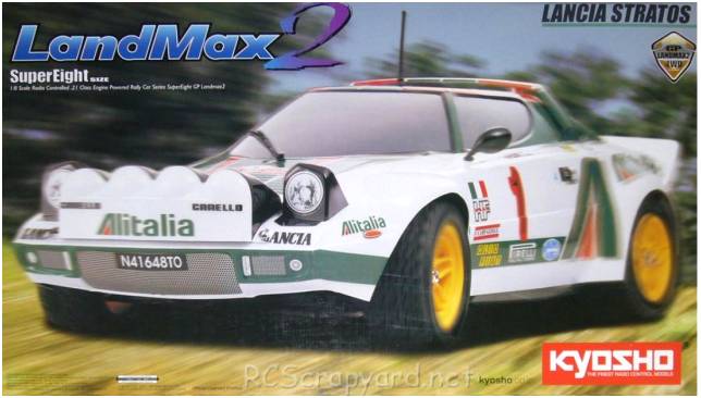 Kyosho Super Eight GP20 4WD Landmax-2 - Lancia Stratos Rally - 4WD - 31173