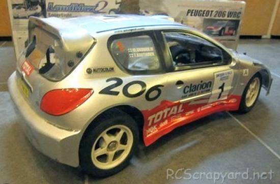 Kyosho Landmax 2 - Peugeot 206 WRC - 31172