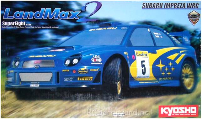 Kyosho Super Eight GP20 4WD Landmax-2 - Subaru Impreza WRC - 4WD - 31171