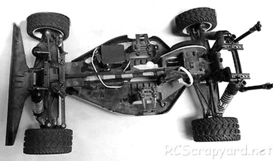 Kyosho Toyota Celica Turbo 4WD - 3037 - Chassis
