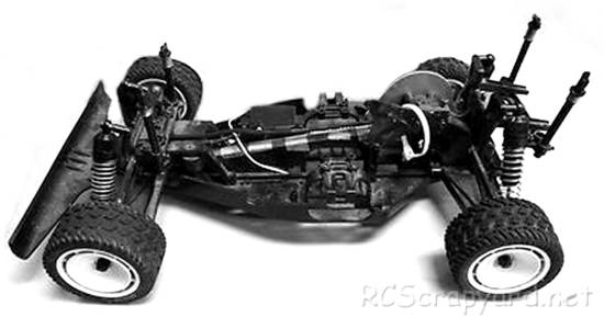 Kyosho Toyota Celica Turbo 4WD - 3037 - Chassis