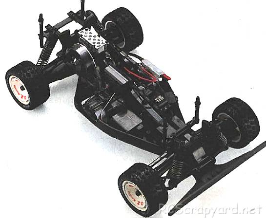 Kyosho Toyota Celica Turbo 4WD - 3037 - Chassis