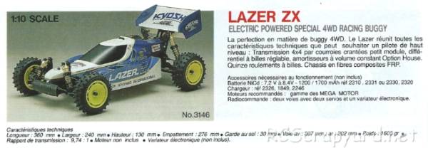Kyosho Lazer ZX - 3146