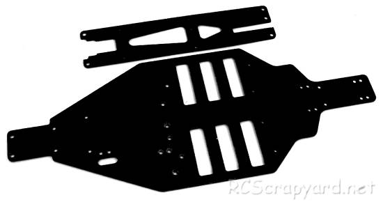 Kyosho Lazer ZX-RR (ZX-R Mk2) - 30436 - Chassis