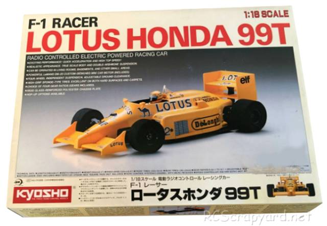 Kyosho Lotus Honda 99T F1 Car - 3175
