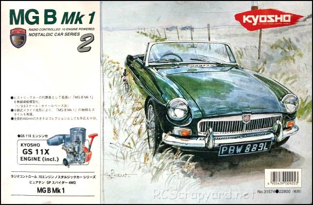 Kyosho MGB MK-1 - Nostalgic Series - 31574