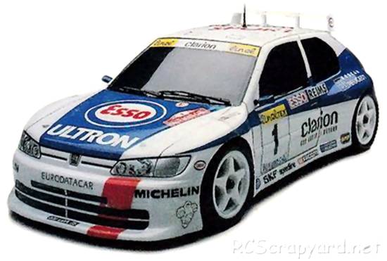 Kyosho GP Mantis FF - Peugeot 306 Maxi - 31672