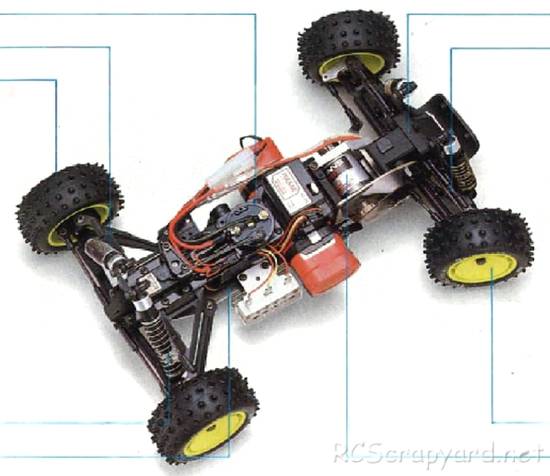 Kyosho Maxxum FF - 3127 - Chassis