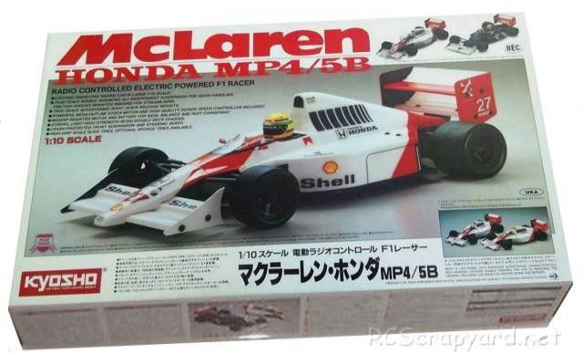 Kyosho McLaren MP4/5B F1 Car - 4202