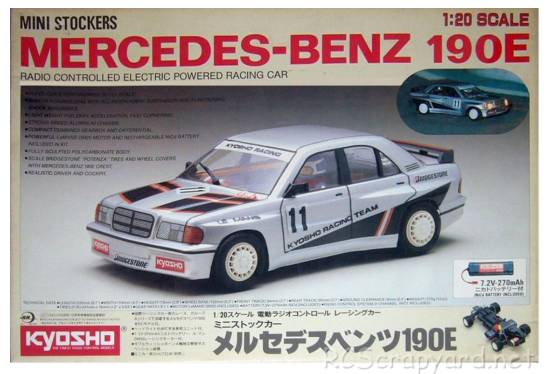 Kyosho Mini-Stockers - Mercedes Benz 190E- 3195