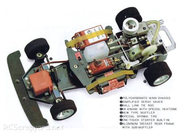 Kyosho Minitz 06 Chassis