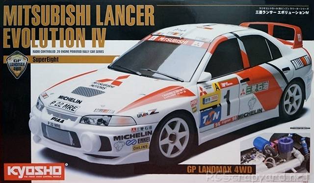 Kyosho Mitsubishi Lancer Evolution VI - Landmax - 31771