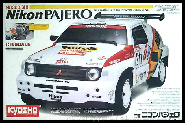 Kyosho Mitsubishi Nikon Pajero - 3045