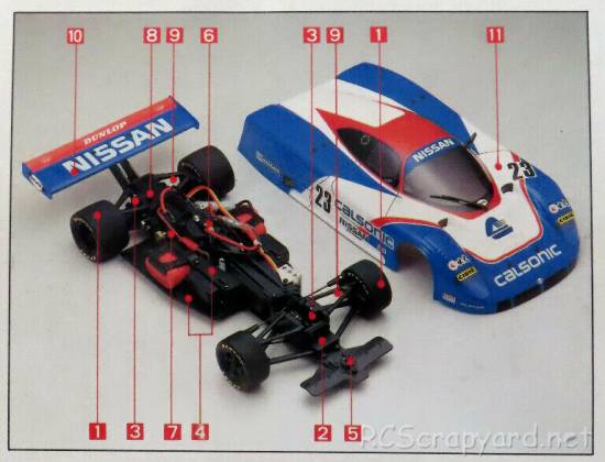 Kyosho Nissan R89C - 4206