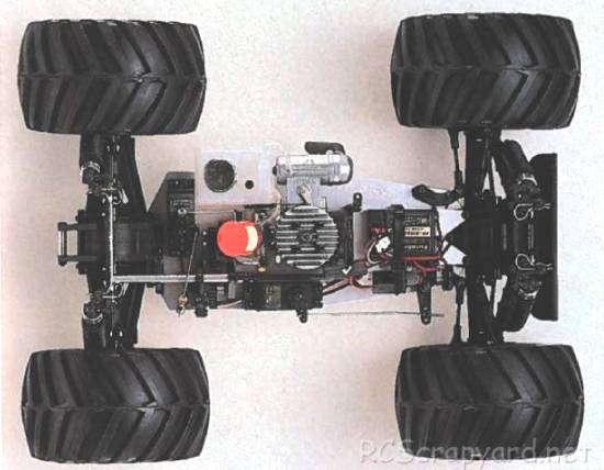 Kyosho Nitro Thrasher 3111H Chassis