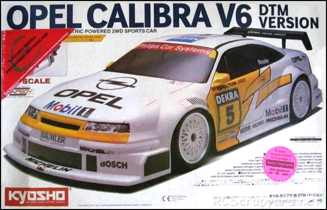 Kyosho Opel Calibra V6 DTM Version - 30401