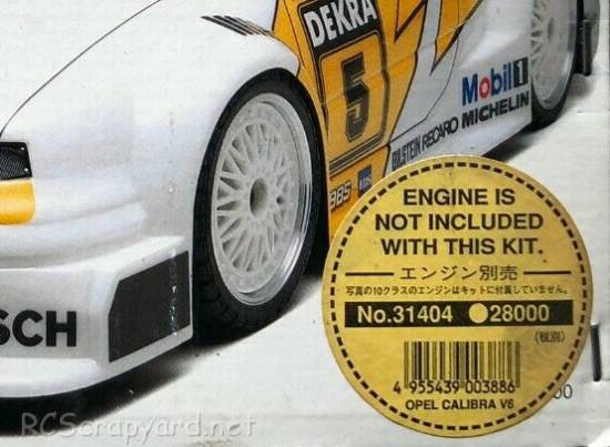 Kyosho Opel Calibra V6 DTM - 31403