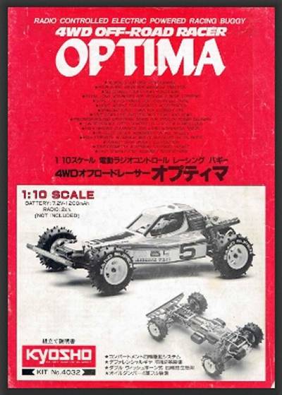 Kyosho Optima 4032 Manual