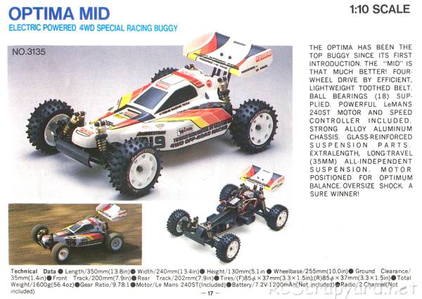 Kyosho Optima Mid - 3135