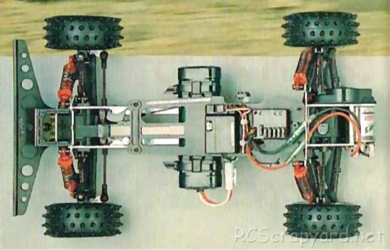 Kyosho Optima-Pro 4WD - 3029 - Chassis