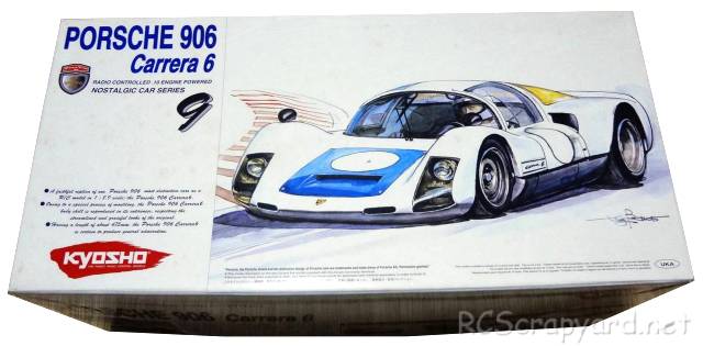 Kyosho Porsche 906 Carerra 6 - Nostalgic Series - 31721