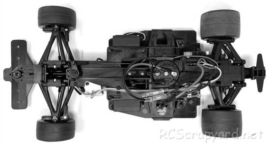 Kyosho Toyota 89C-V - 4207 - Chassis