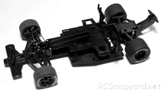 Kyosho Kenwood Kremer Porsche 952C - 4208 - Chassis