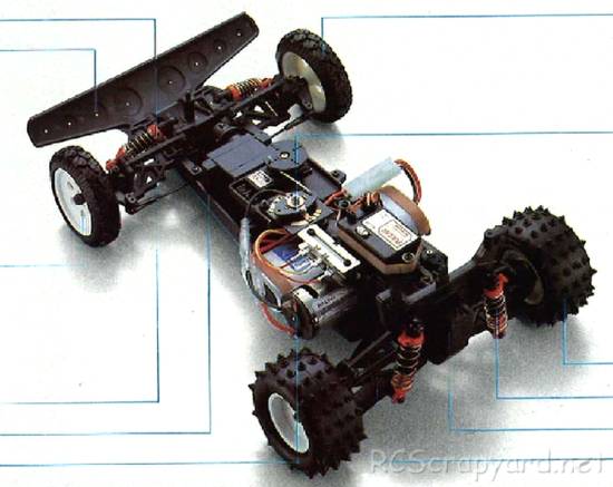 Kyosho Raider 2WD - 3184 Chassis